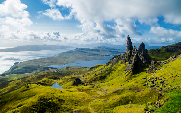 Old Man of Storr auf der Isle of Skye