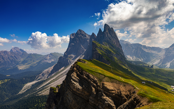 Geislergruppe - eine Gebirgsgruppe der Dolomiten